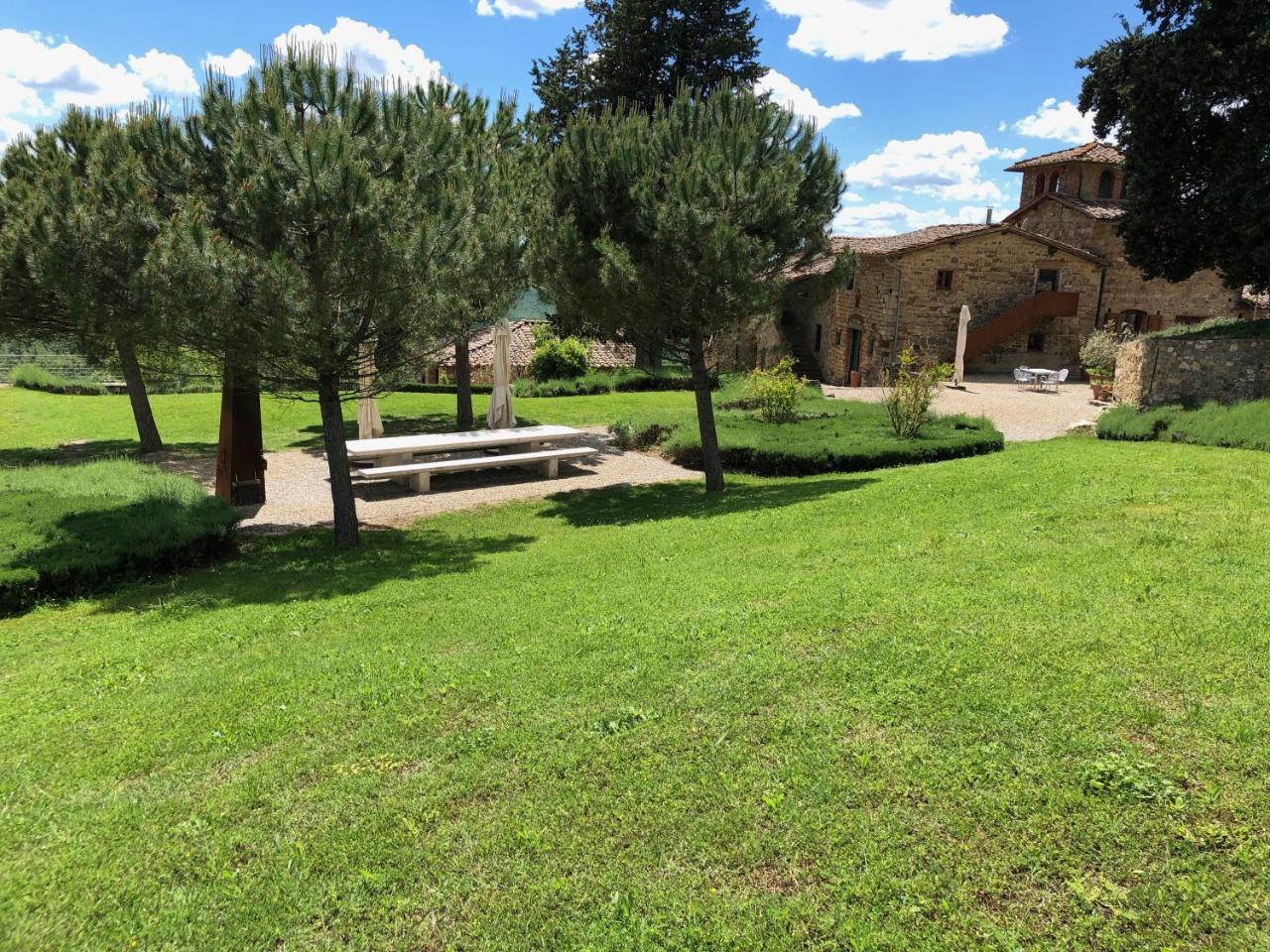 Poggio Al Sole Villa Badia A Passigano Luaran gambar