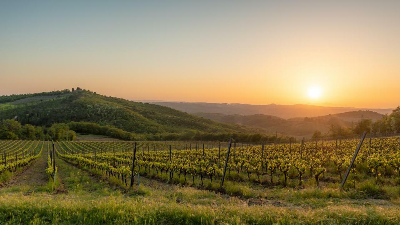 Poggio Al Sole Villa Badia A Passigano Luaran gambar
