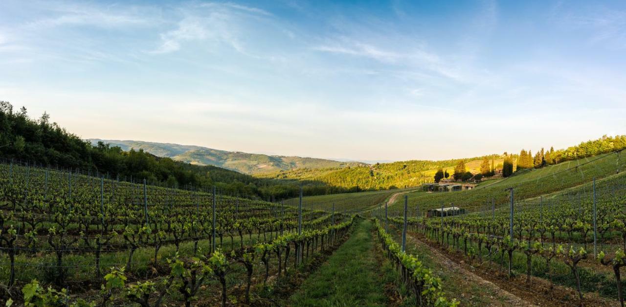 Poggio Al Sole Villa Badia A Passigano Luaran gambar
